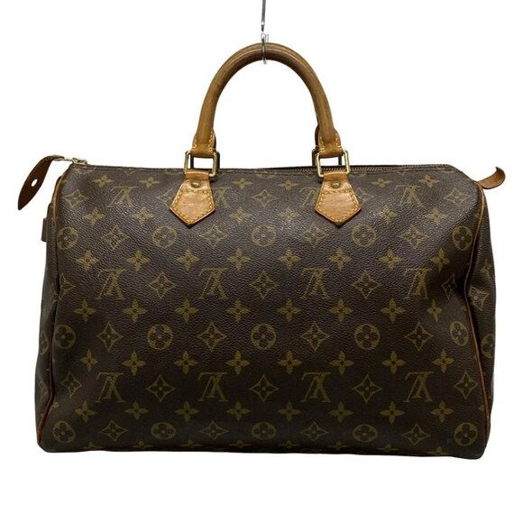 LOUIS VUITTON Speedy 35 Monogram - Handbag Monogram Canvas 653-080525 - Picture 1 of 14